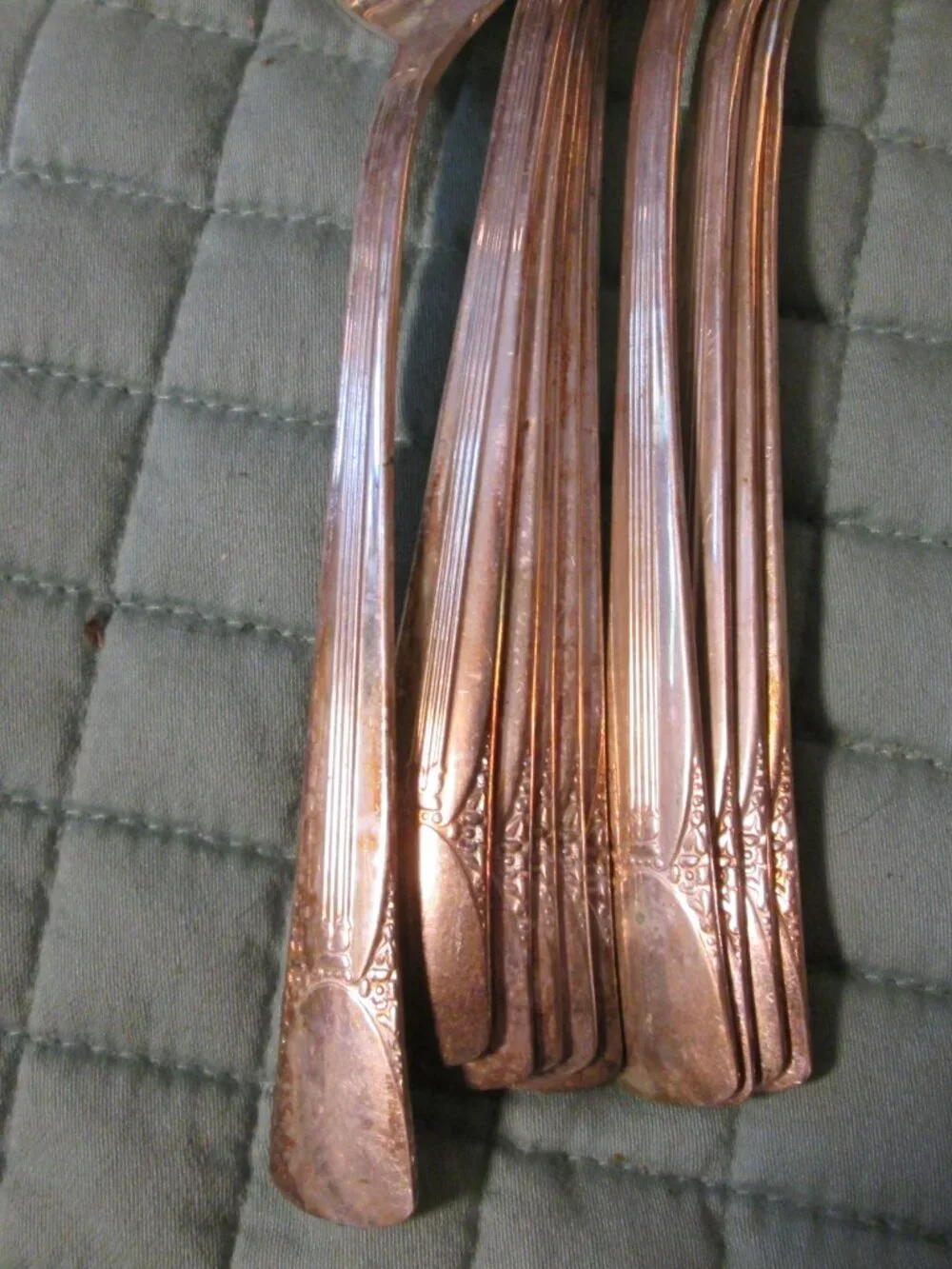 1939 flatware Embassy Silverplate bouquet 63 pieces